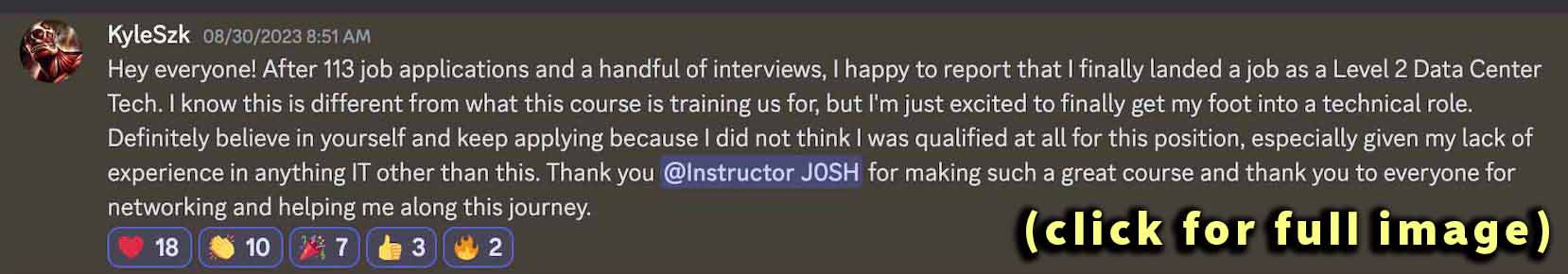 josh madakor it course