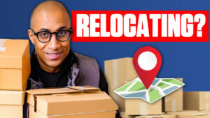 Josh Madakor's image discussing the need to relocate to obtain a cybersecurity career in an inexperienced career change.